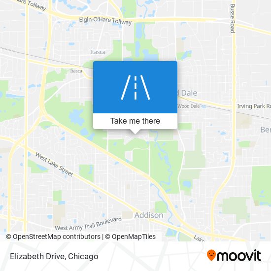 Elizabeth Drive map