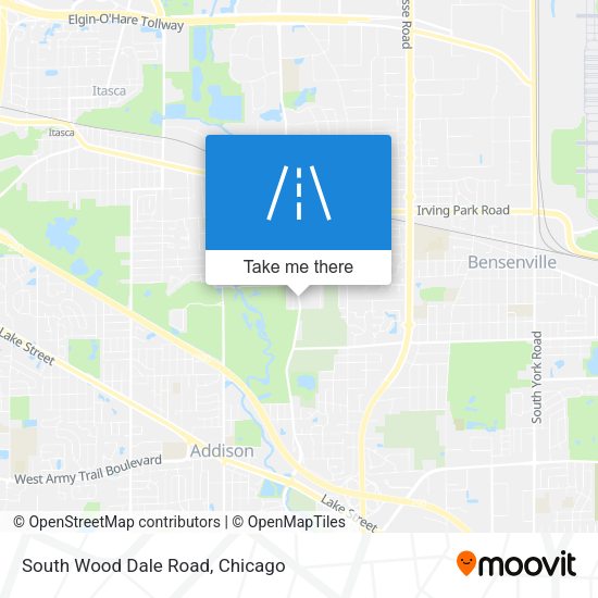 Mapa de South Wood Dale Road
