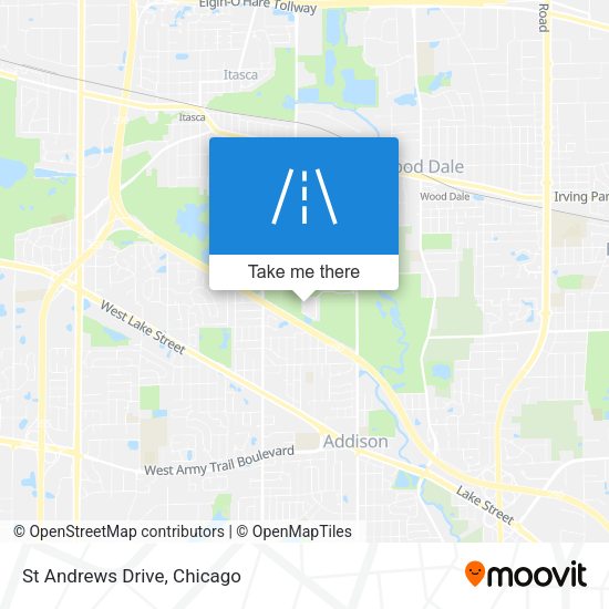Mapa de St Andrews Drive