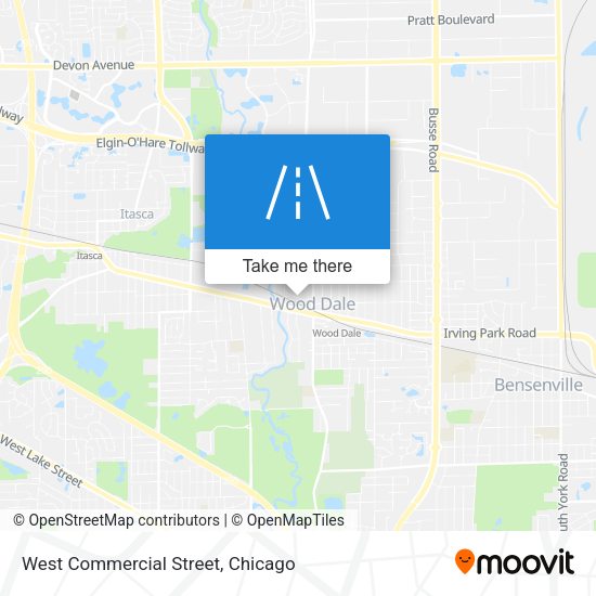 West Commercial Street map