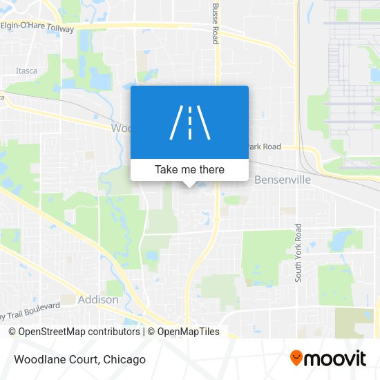 Mapa de Woodlane Court