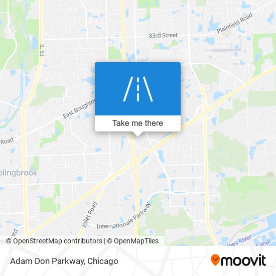 Adam Don Parkway map