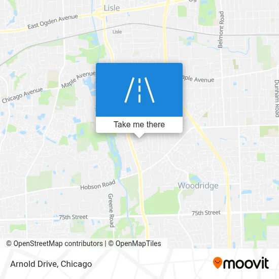 Arnold Drive map