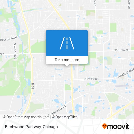 Mapa de Birchwood Parkway