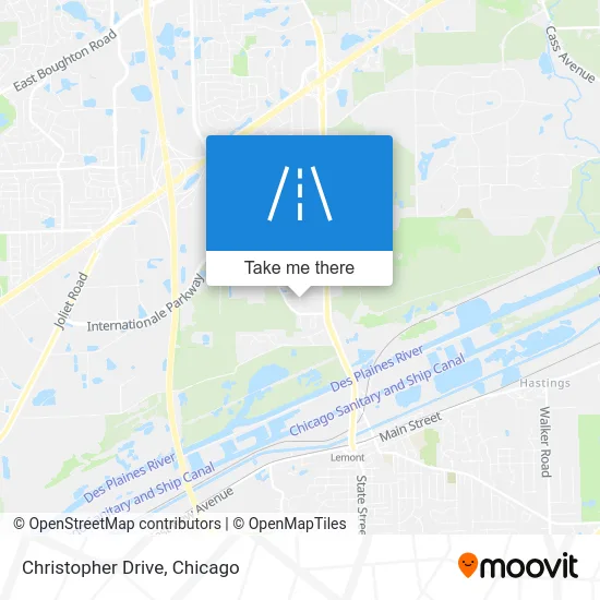 Christopher Drive map