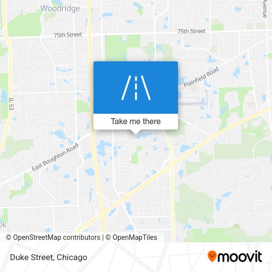 Mapa de Duke Street