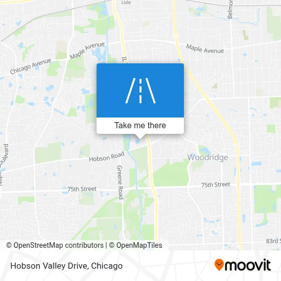 Hobson Valley Drive map