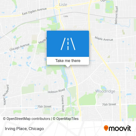 Irving Place map