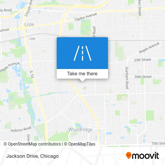 Jackson Drive map