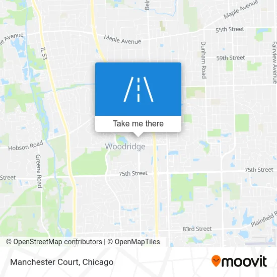 Manchester Court map