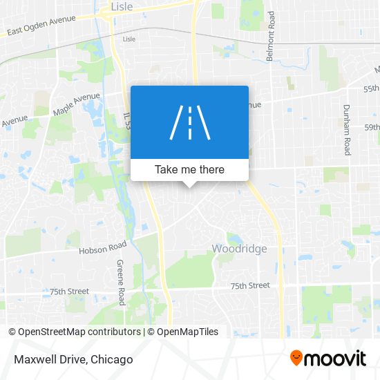 Maxwell Drive map