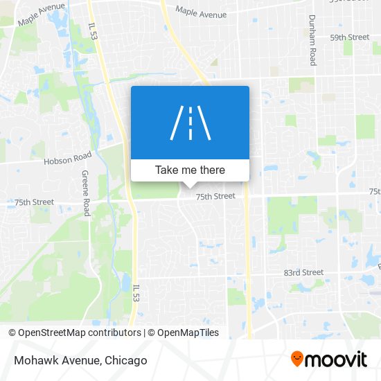 Mapa de Mohawk Avenue