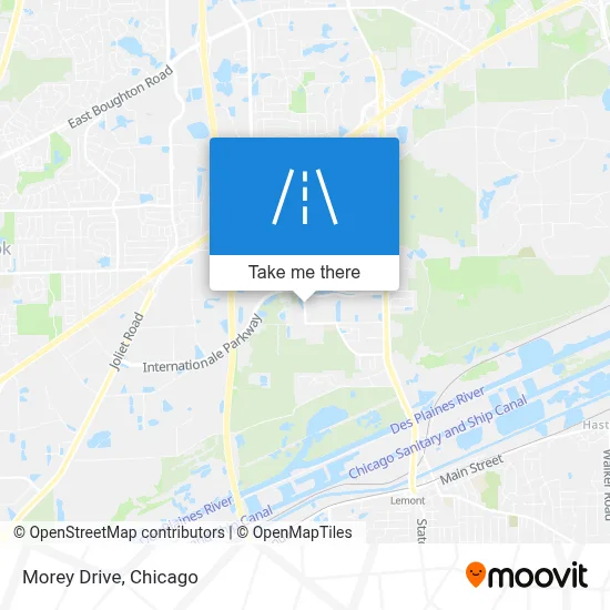 Morey Drive map