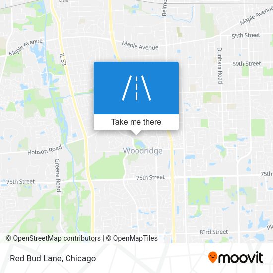 Mapa de Red Bud Lane