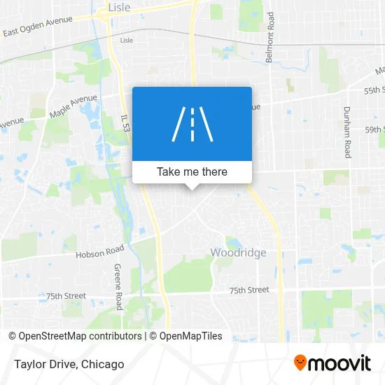 Taylor Drive map