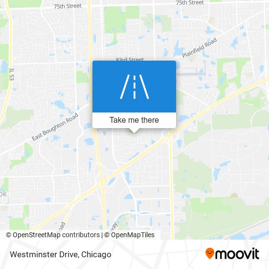 Mapa de Westminster Drive