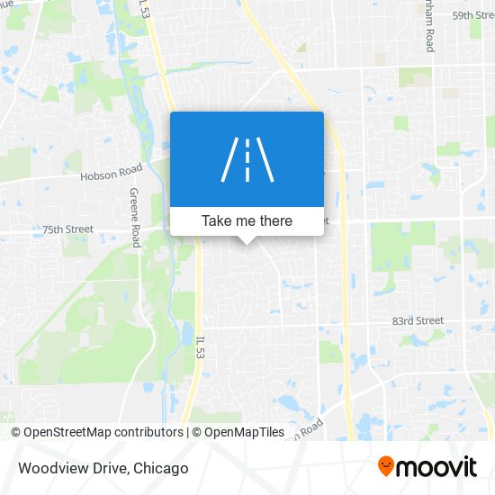 Woodview Drive map