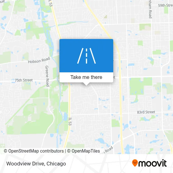 Woodview Drive map