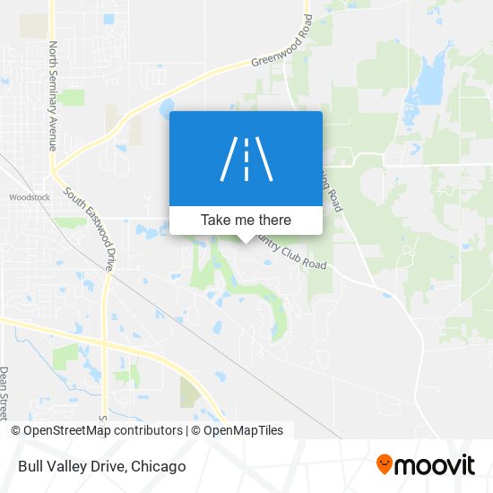 Bull Valley Drive map