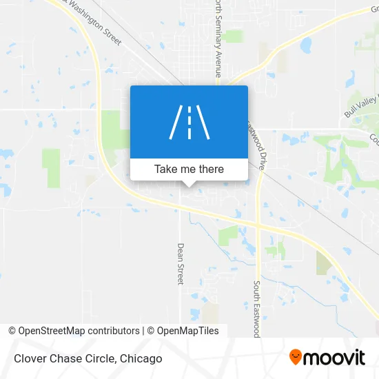 Clover Chase Circle map