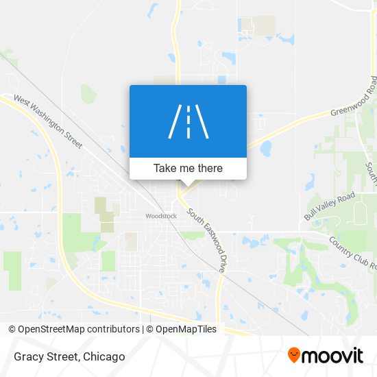 Gracy Street map