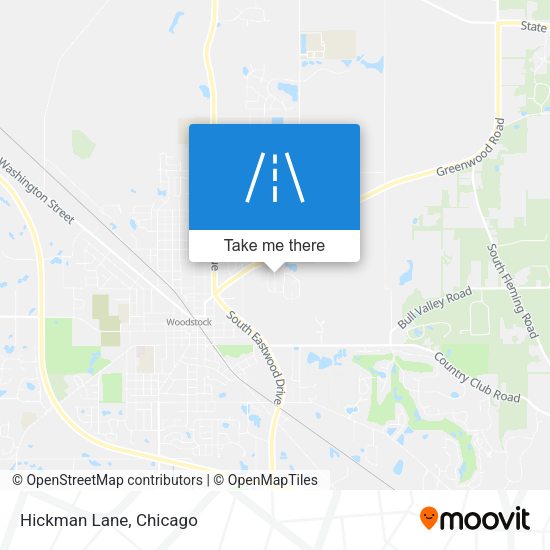 Mapa de Hickman Lane