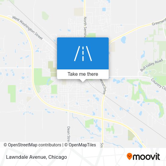 Lawndale Avenue map