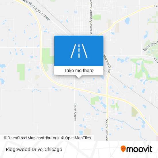 Ridgewood Drive map