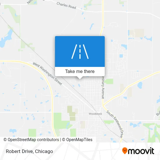 Robert Drive map