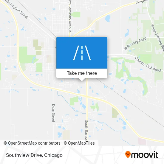 Southview Drive map