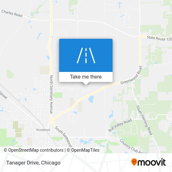 Mapa de Tanager Drive