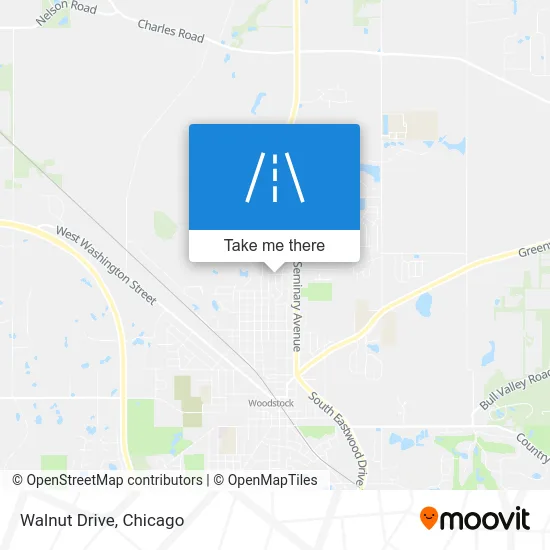 Walnut Drive map