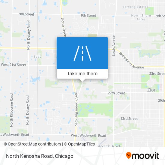 Mapa de North Kenosha Road