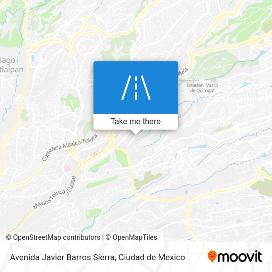 Mapa de Avenida Javier Barros Sierra