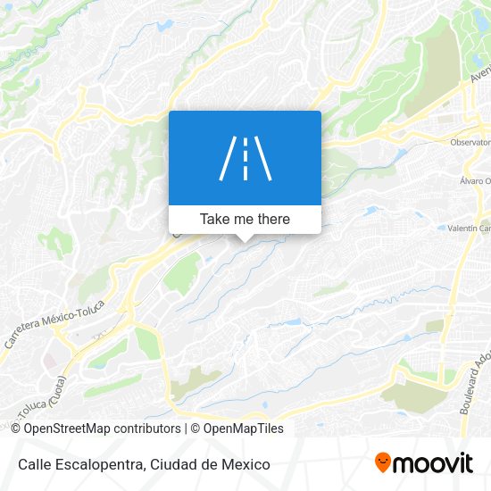 Mapa de Calle Escalopentra