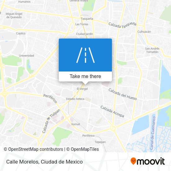 Calle Morelos map