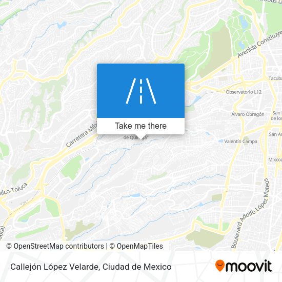 Callejón López Velarde map