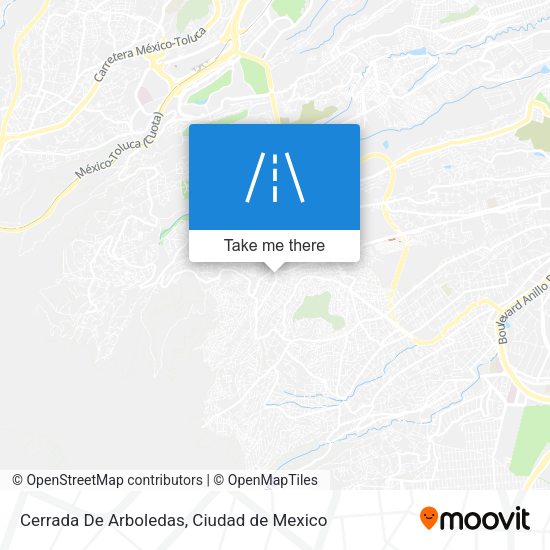 Cerrada De Arboledas map
