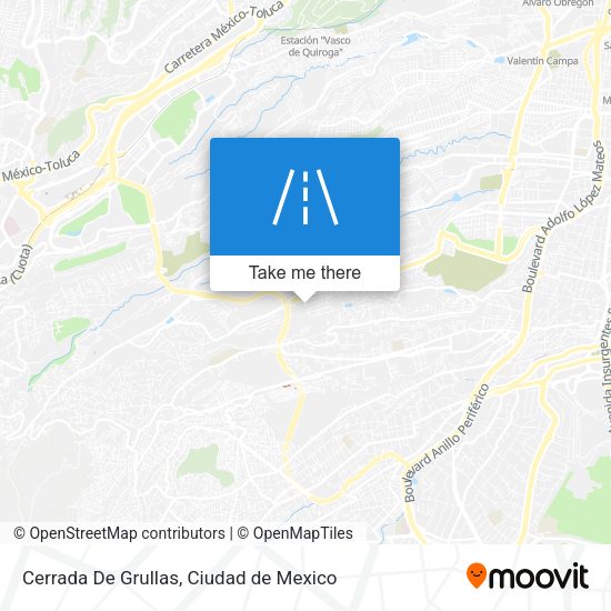 Mapa de Cerrada De Grullas
