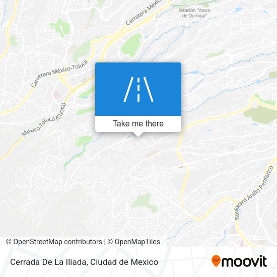 Cerrada De La Iliada map