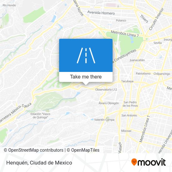 Mapa de Henquén