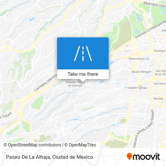 Paseo De La Alhaja map