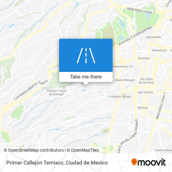 Primer Callejón Temixco map