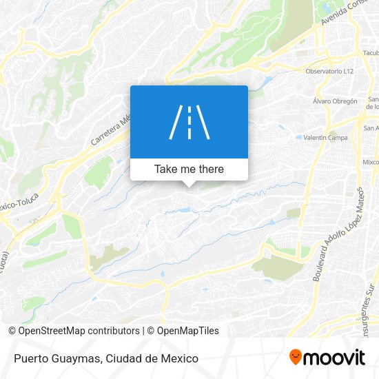 Puerto Guaymas map