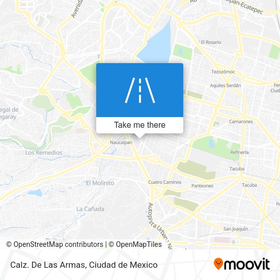 Calz. De Las Armas map