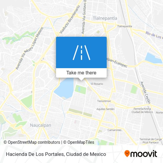 Hacienda De Los Portales map
