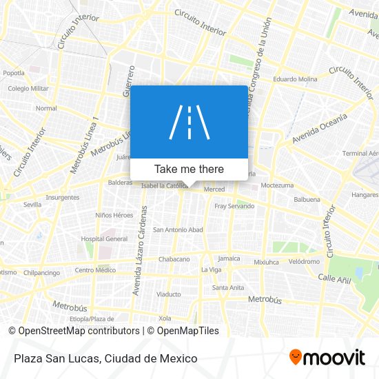 Mapa de Plaza San Lucas