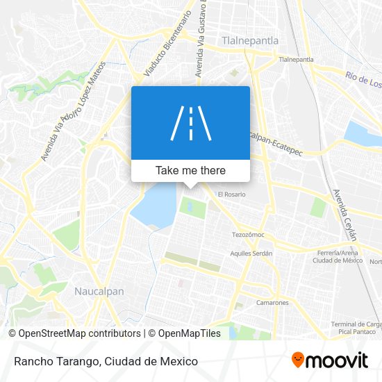 Mapa de Rancho Tarango