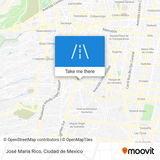 José María Rico map
