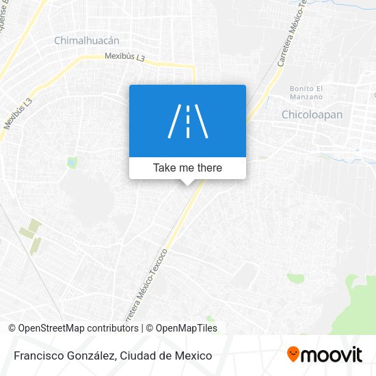 Francisco González map